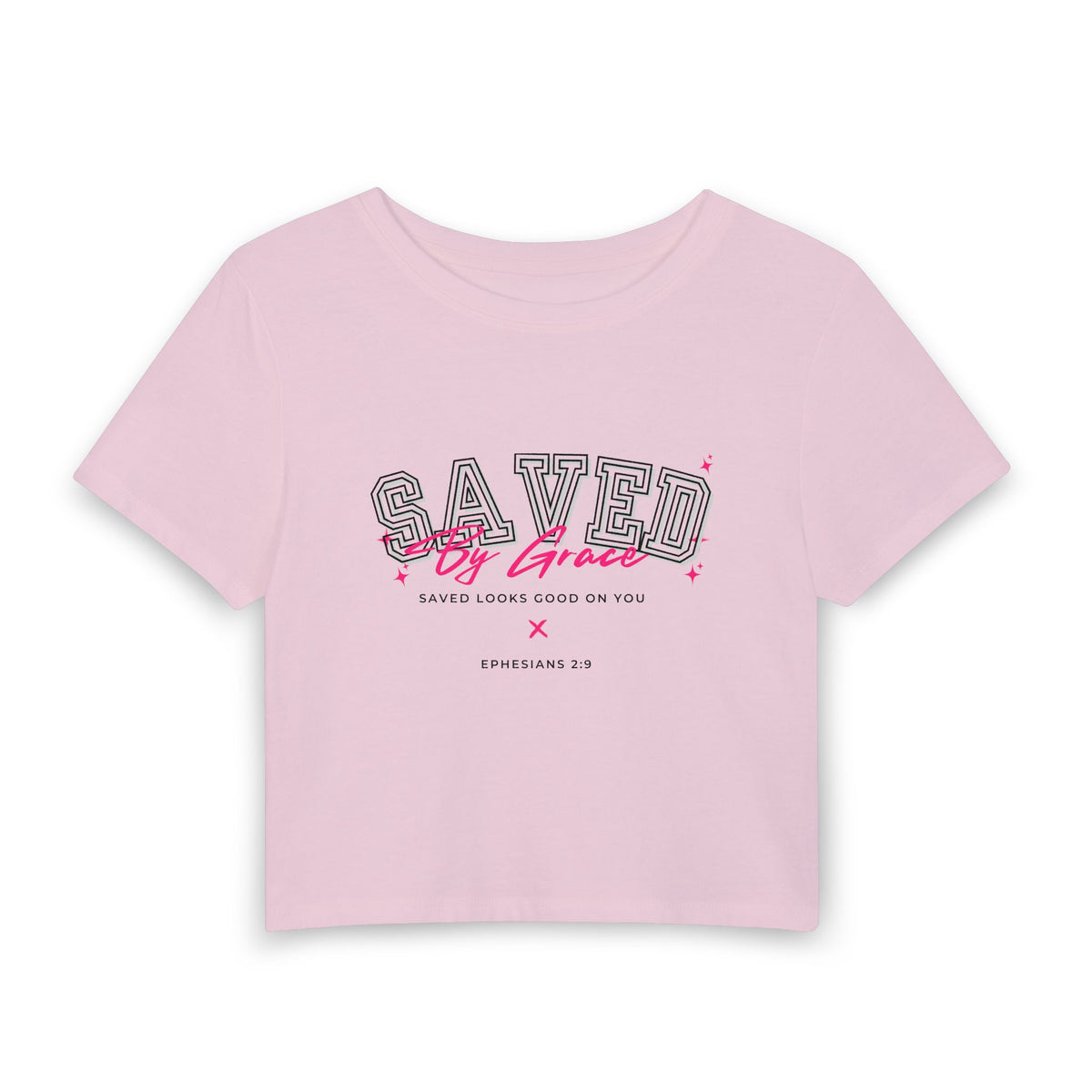 Saved by Grace Christian Baby Tee