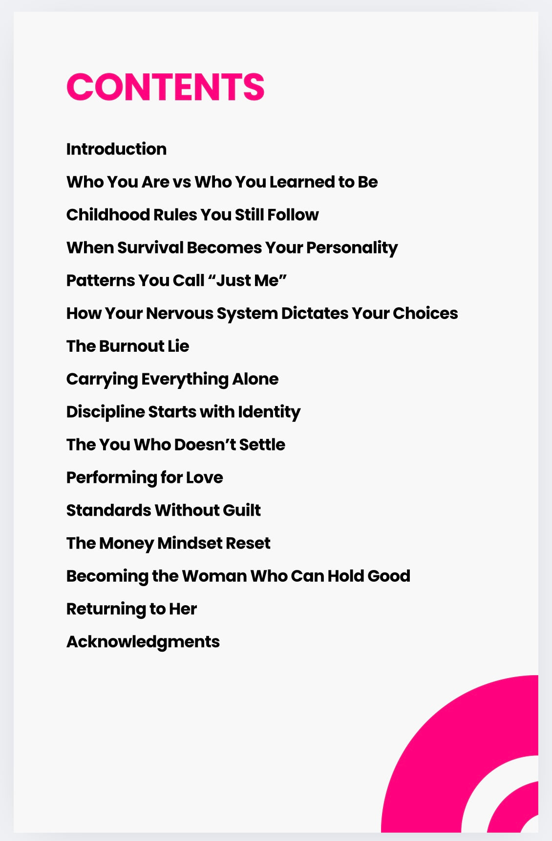 The Mind Reset: Stop Settling, Overworking & Underliving