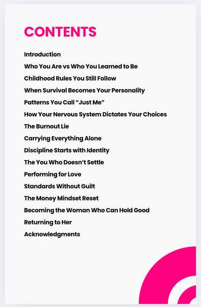 The Mind Reset: Stop Settling, Overworking & Underliving