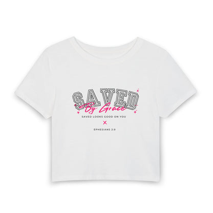 Saved by Grace Christian Baby Tee